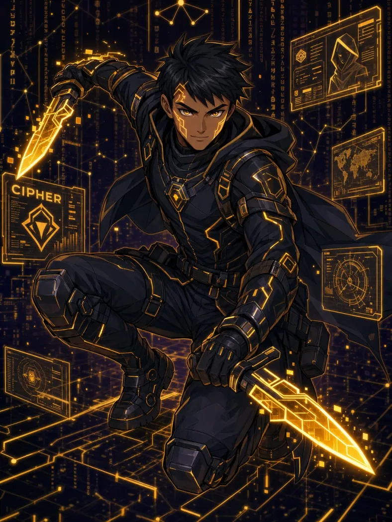 Cipher concept artwork
